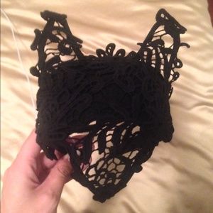 Lace Cat Ears headband