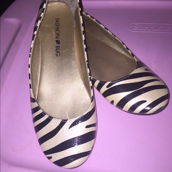 Zebra Print Flats