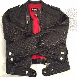Dolce & Gabbana Moto Leather