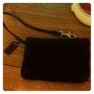 Authentic coach wristlet