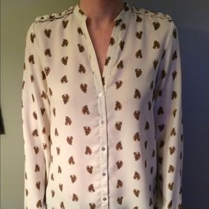 Horse themed top by Zara