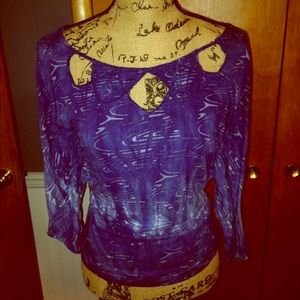 Fitted boat neck top