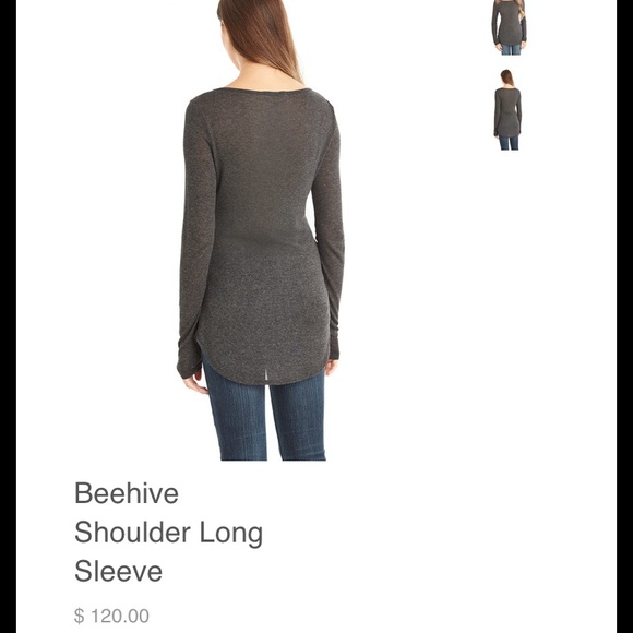 Laila Jayde Behive Shoulder Long Sleeve NWT - Picture 2 of 2