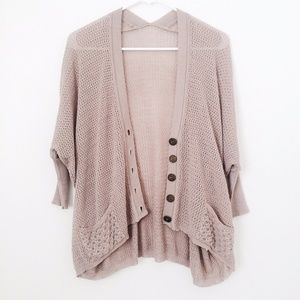 knitted cardigan