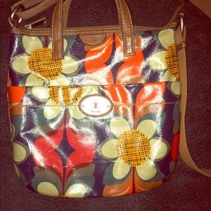 Fossil purse- satchel
