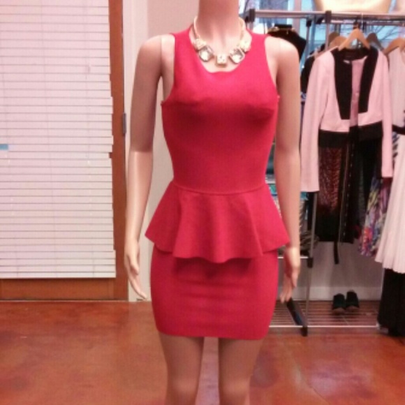 BCBG poppy color dress