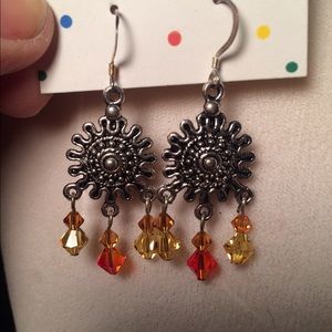 "Sun Fire" Earrings