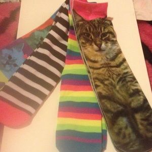 Cat socks !!