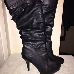Black Cathy Jean Boots