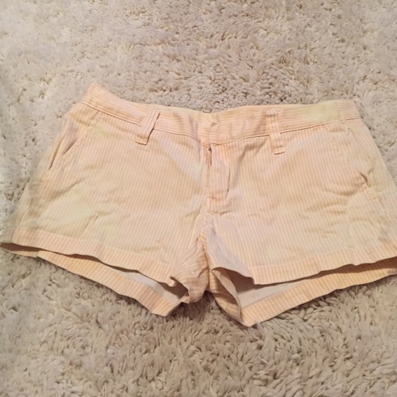 Yellow summer shorts!!