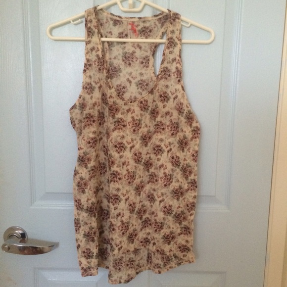 Free people floral tank