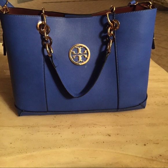 Beautiful blue purse