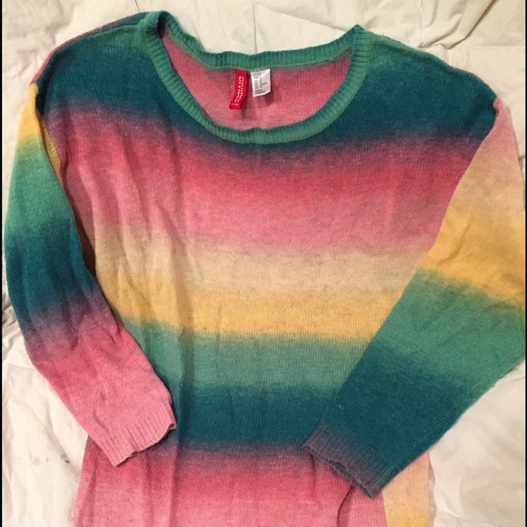 Rainbow Gradient Sweater