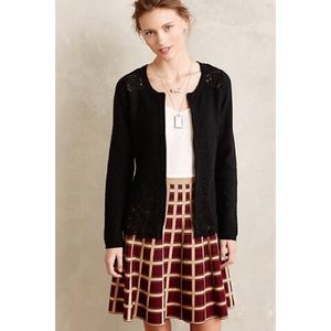 {Anthropologie} Sparrow Marion Lace Hem Cardigan