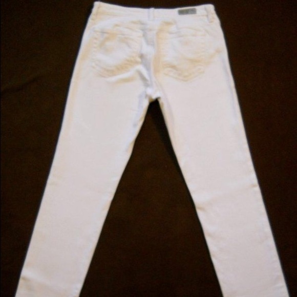 'The Stevie' slim straight in white corduroy 🎀