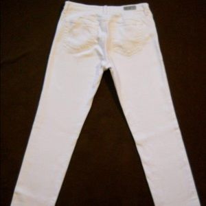 'The Stevie' slim straight in white corduroy 🎀