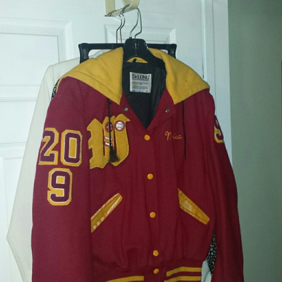 Girls letterman jacket