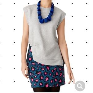 Kate Spade Saturday Sleeveless Sweatshirt Med NWT