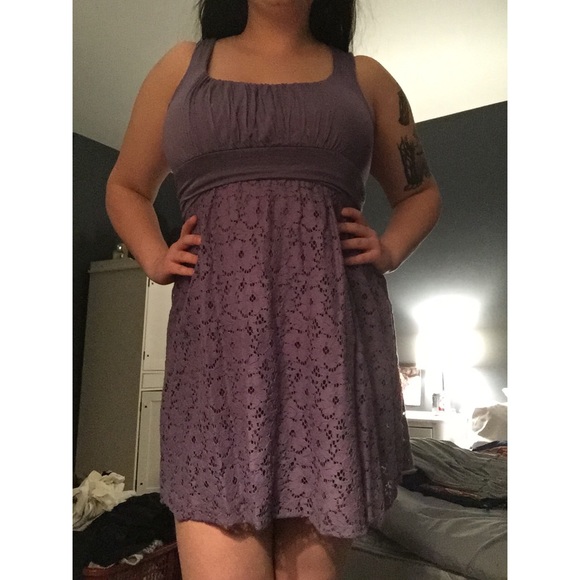 Delia's Dresses & Skirts - Purple lace dress
