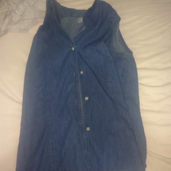 Denim vest