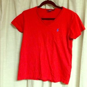 Red Ralph Lauren v-neck