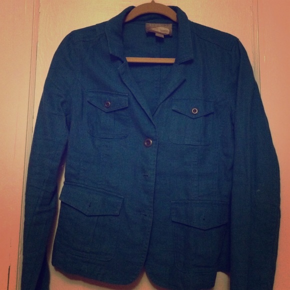 Teal jacket