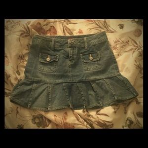 Short Denim Skirt