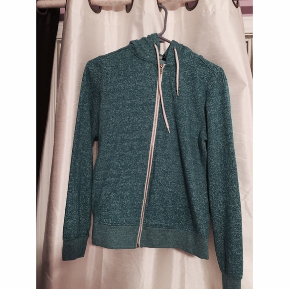 Blue hoodie