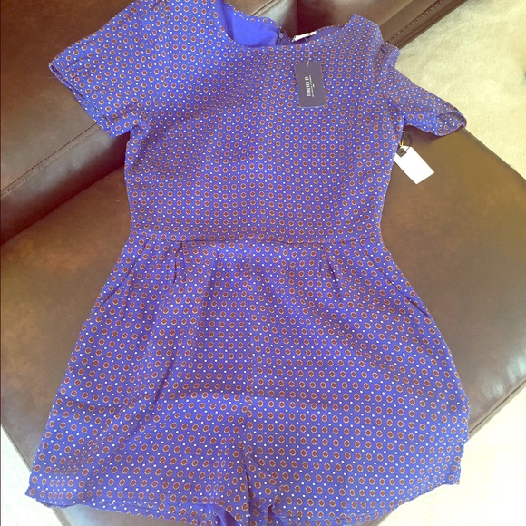 Blue Romper