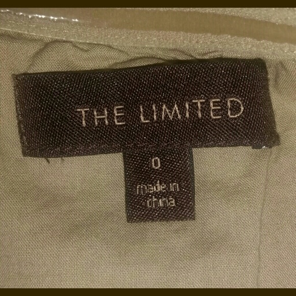 NWOT * The Limited * Strapless Khaki Dress * - Picture 4 of 4
