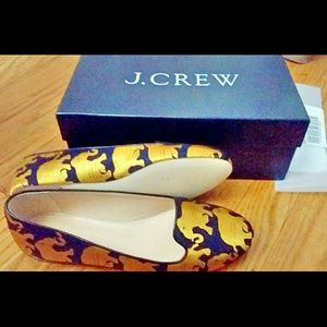 NIB J. Crew Elephant Loafers