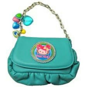 Tarina Tarantino Hello Kitty Pink Head Clutch