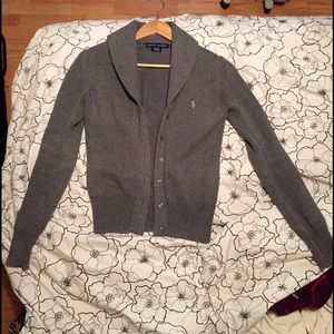 Women's Ralph Lauren gray sweater