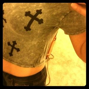 Crop top from Charlotte Russe