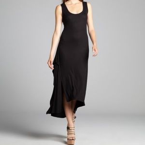 BCBG dark grey Maxi dress