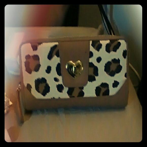 Betsey Johnsen cheetah wallet
