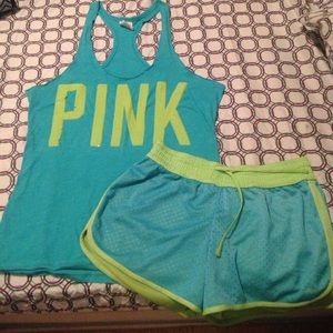 TRADE FOR @t3r3sita ❤️Neon GrN n Blu Bling VS Set