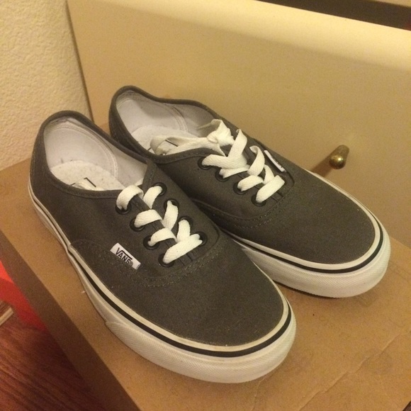 Vans gray/grey size 5