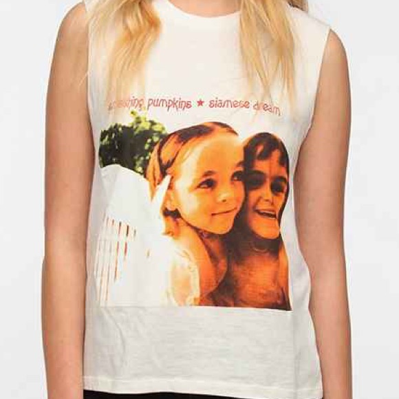 smashing pumpkins muscle tee