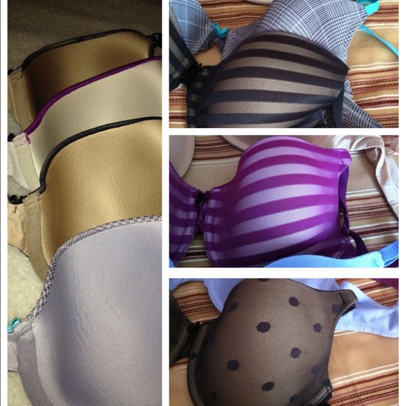 Bundle of 4 fancy bras