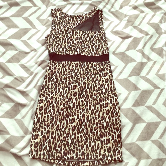 🐯Leopard Print Party Dress