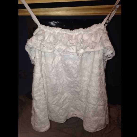 Lace Ruffled Hollister Tank