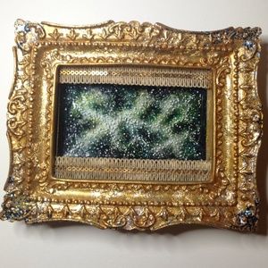 Hand painted 3d galaxy painting