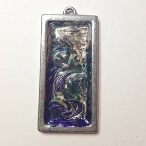 Hand painted pendant