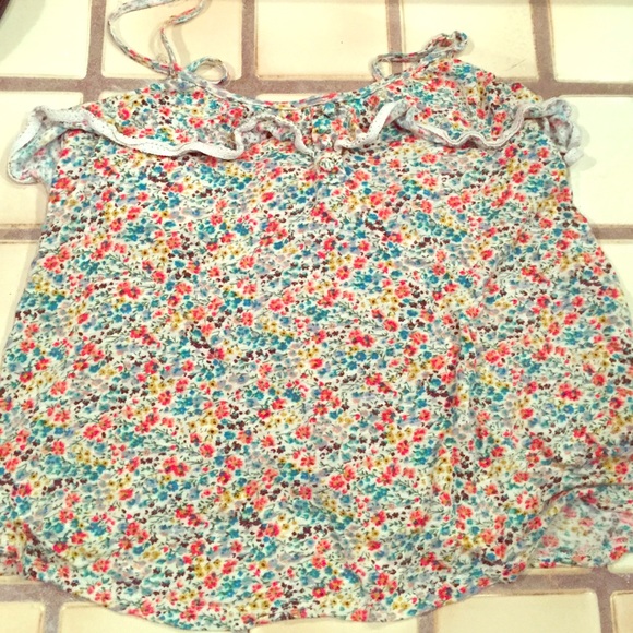 Floral tank top