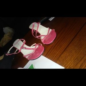 Pink heels