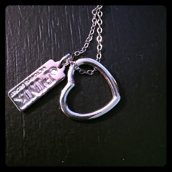 Victoria secret pink necklace