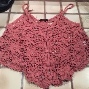 Crochet top (bikini cover)