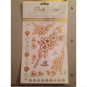 Coachella METALLIC TATTOO BRAND NEW
