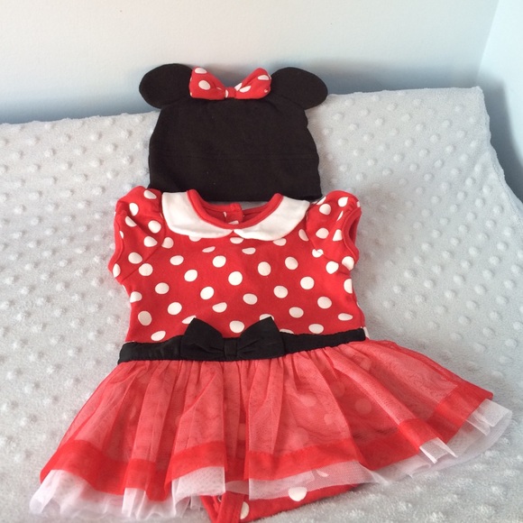 Minnie Mouse baby girl costume